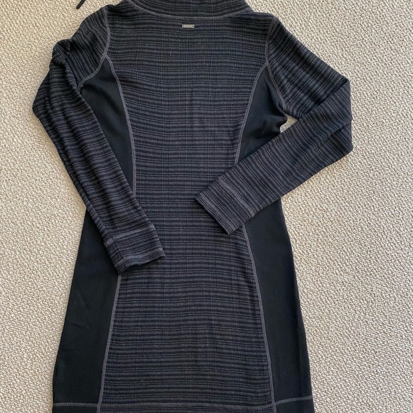 Prana Coal Kelland Turtleneck Sweater Dress - Picture 6 of 11